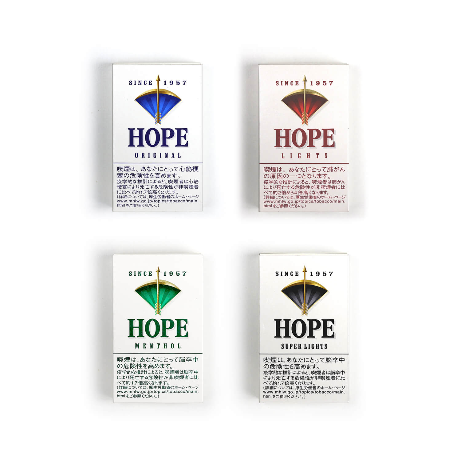 HOPEのパッケージデザイン