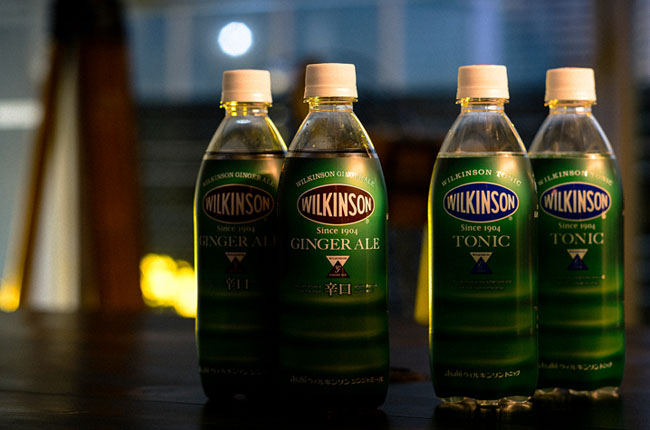 WILKINSON GINGER ALE / TONICのパッケージデザイン