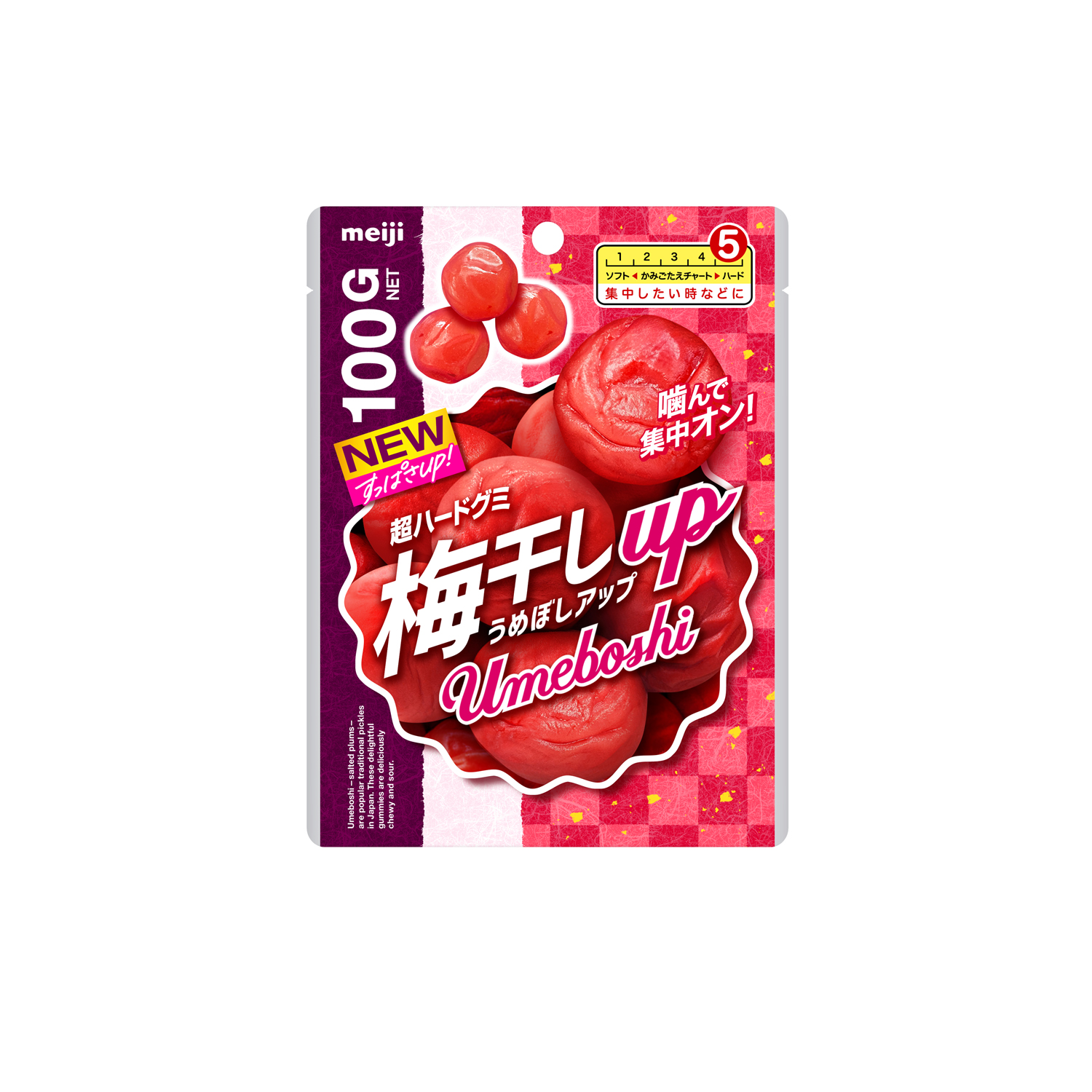 Meiji Gummy SERIESのデザイン