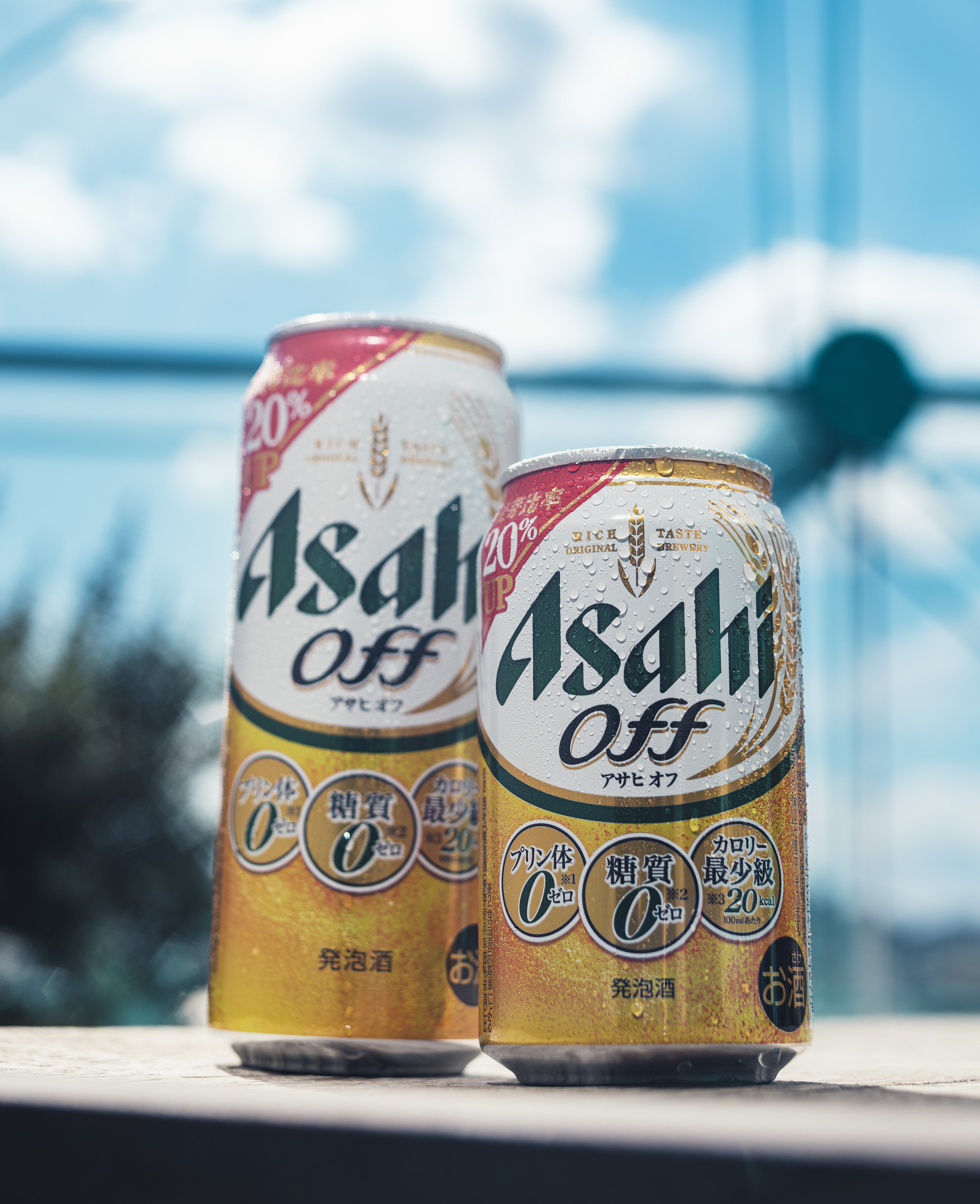 ASAHI OFFのパッケージデザイン